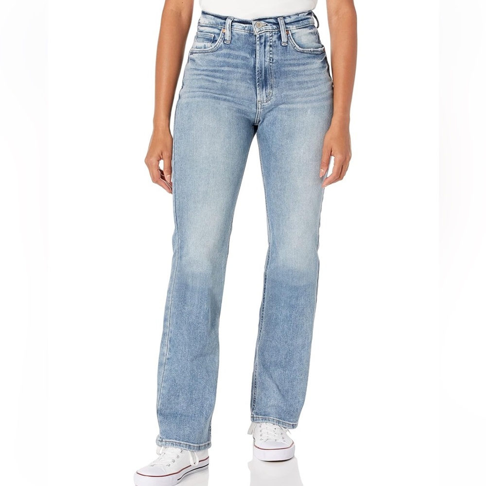 Silver Jeans Women's Light Blue Flare Jeans